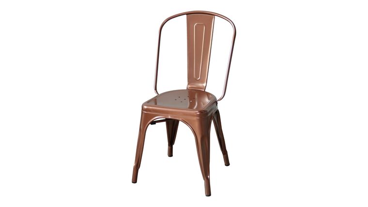 Bistro Chair – Rose Gold | Rental