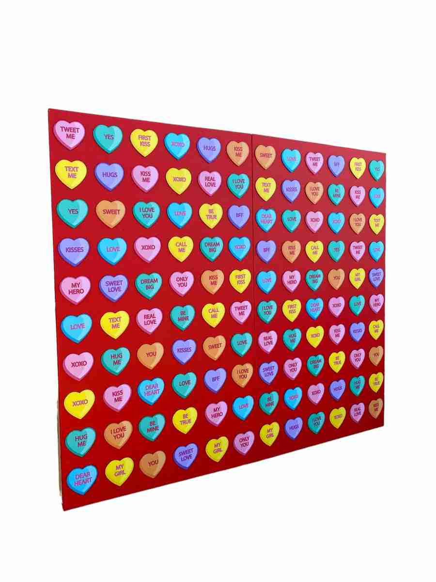 Heart Kisses Backdrop | Rental Heart Kisses Backdrop | Rental