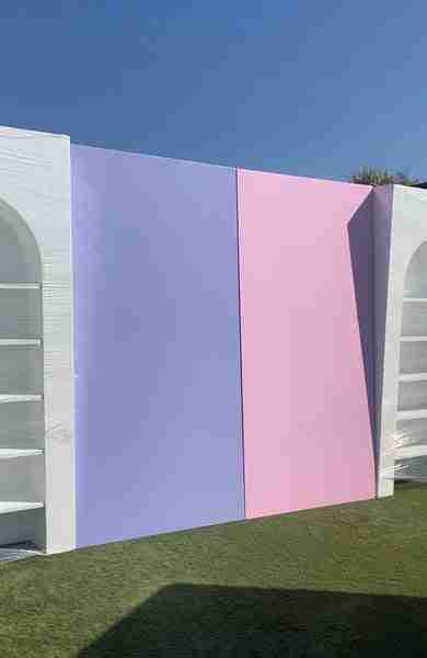 Light Pink Backdrop | Rental