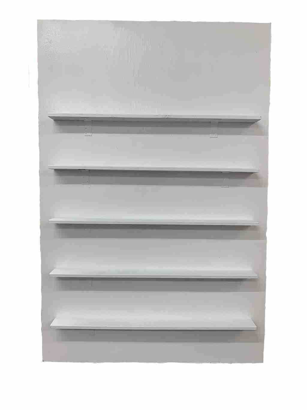 White Square Shelf Display Wall | Rental