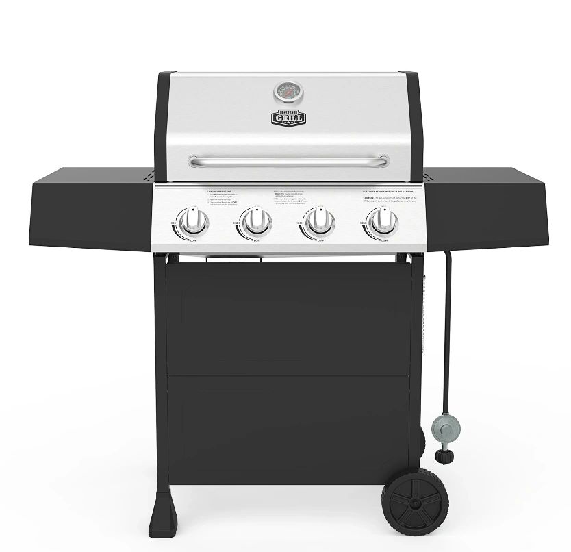 4 Burner BBQ Grill With 1 Propane Tank – Kosher () (Featured) | Rental 4 Burner BBQ Grill With 1 Propane Tank – Kosher () (Featured) | Rental