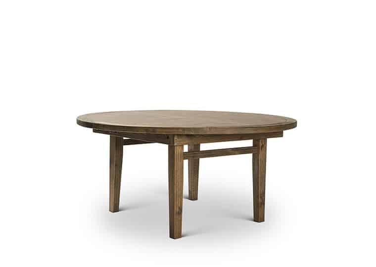 Antique Round Farm Dining Table | Rental Antique Round Farm Dining Table | Rental