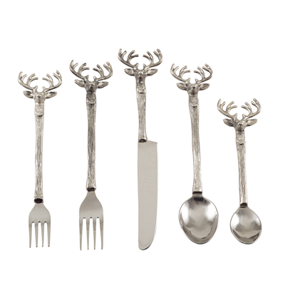 SP779 Reindeer Flatware – Set Of 5 | Rental SP779 Reindeer Flatware – Set Of 5 | Rental
