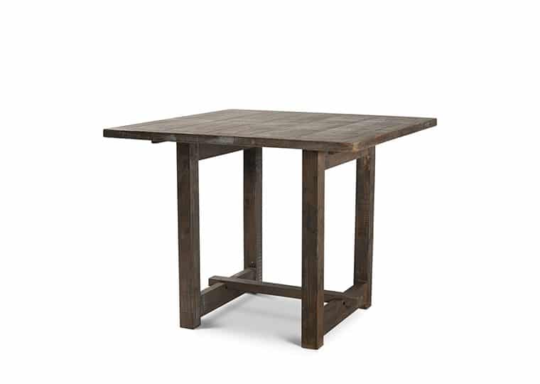 Square Driftwood Pub Farm Table | Rental Square Driftwood Pub Farm Table | Rental