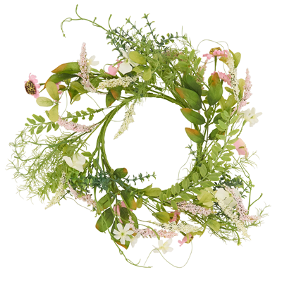 WR408 Mixed Flower Wreath | Rental WR408 Mixed Flower Wreath | Rental