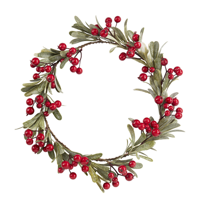 WR445 Red Berry Wreath | Rental WR445 Red Berry Wreath | Rental