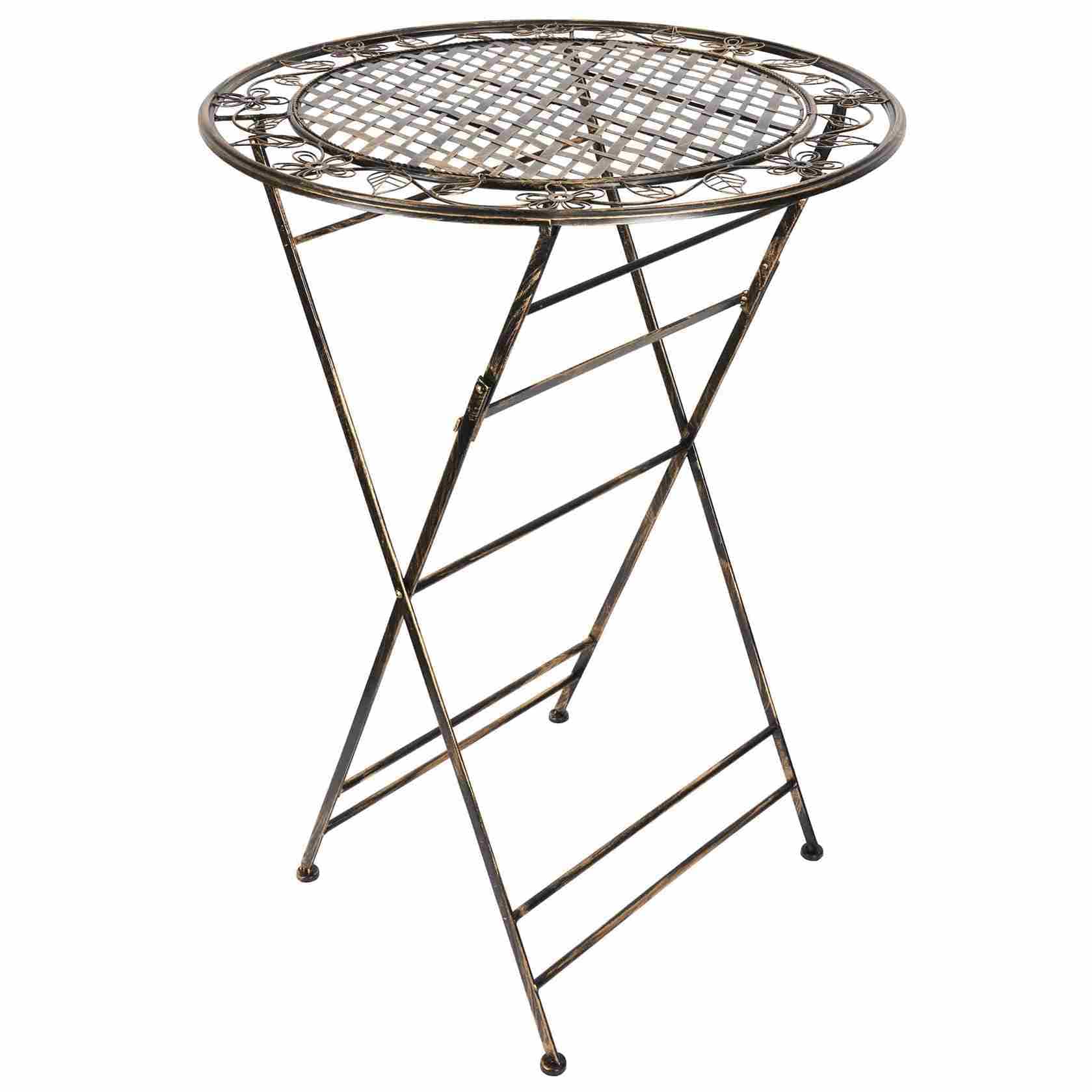 Barcelona Cocktail Table | 32″ | Copper | Rental