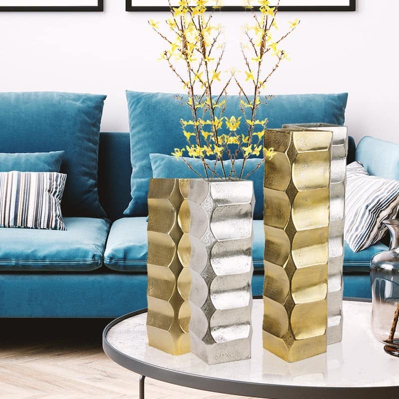 Metal Column Vases | Rental Metal Column Vases | Rental