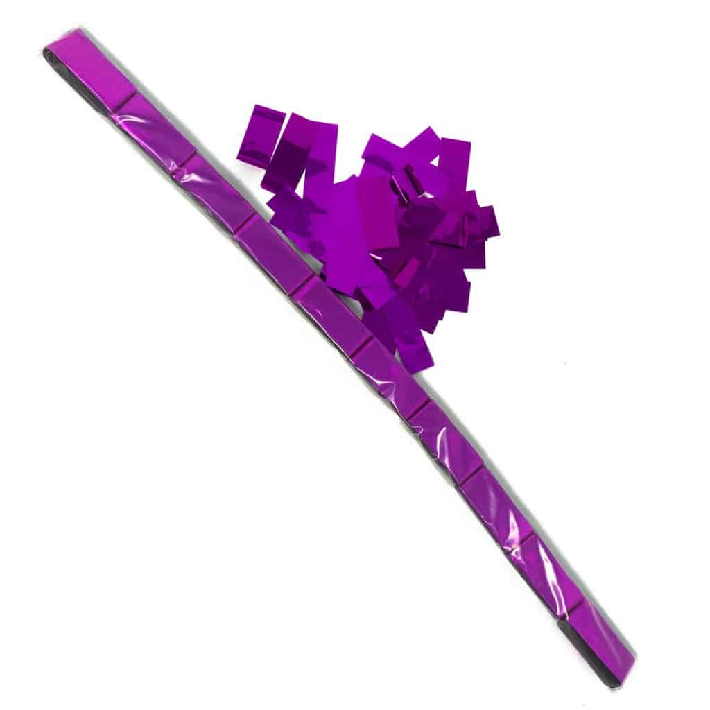 Pink Metallic Confetti – Speed Load Cannon Sleeve (1/4lb) | Rental