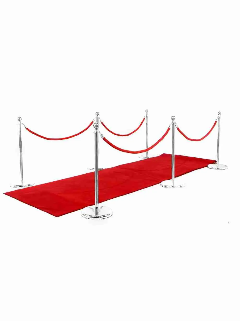 Red Carpet Walkway (Silver) | Rental Red Carpet Walkway (Silver) | Rental