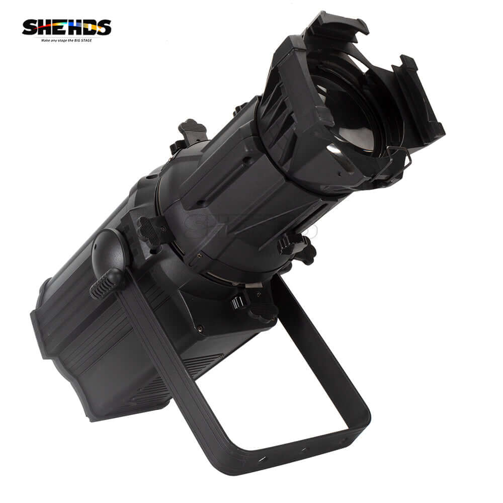 SHEHDS LEKO LED Profile Spotlight 250W Cool & Warm White / RGBW Four-leaf Manual Shutters Barrier Light | Rental