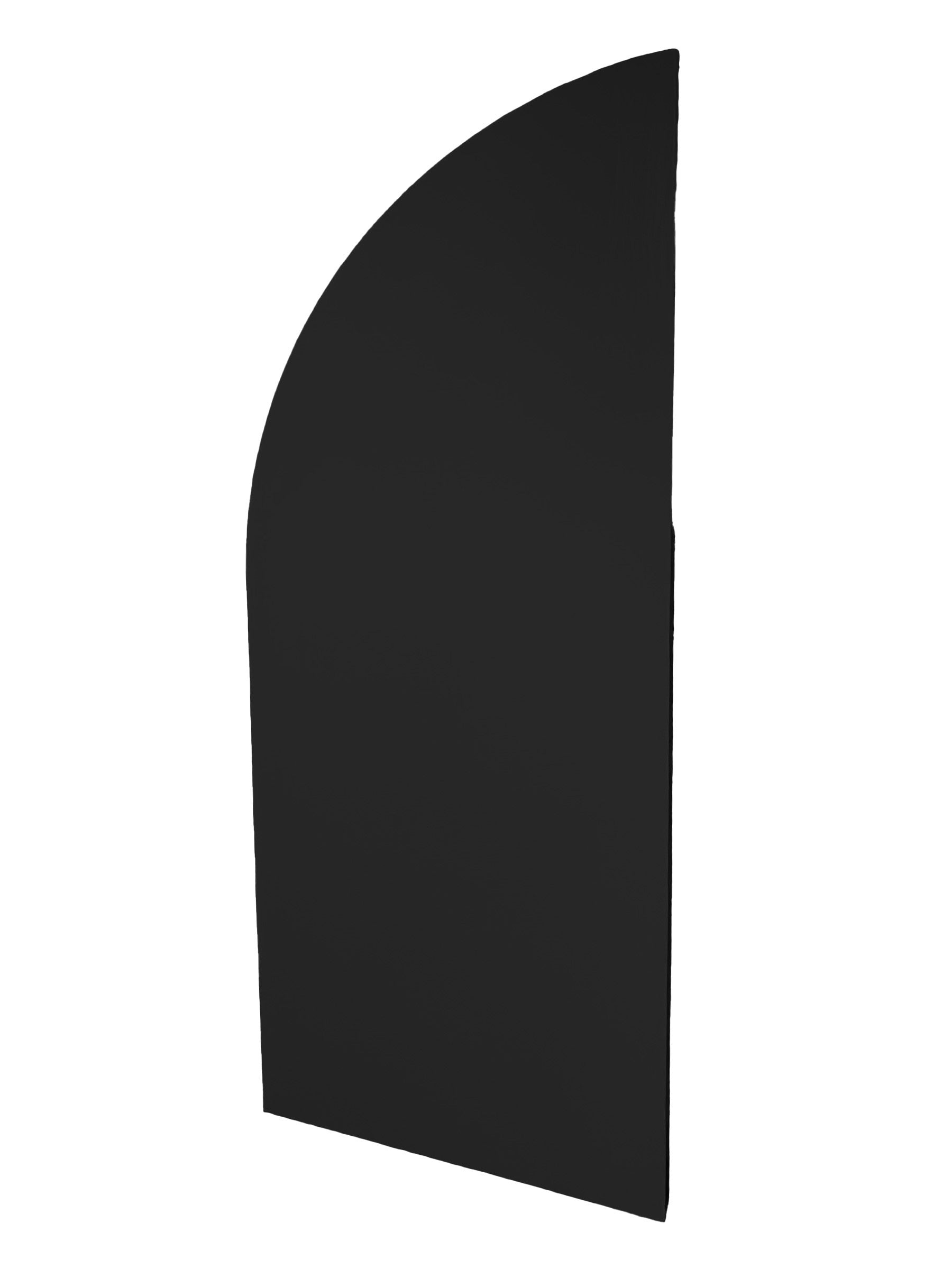 Black Half Arch Backdrop | Rental