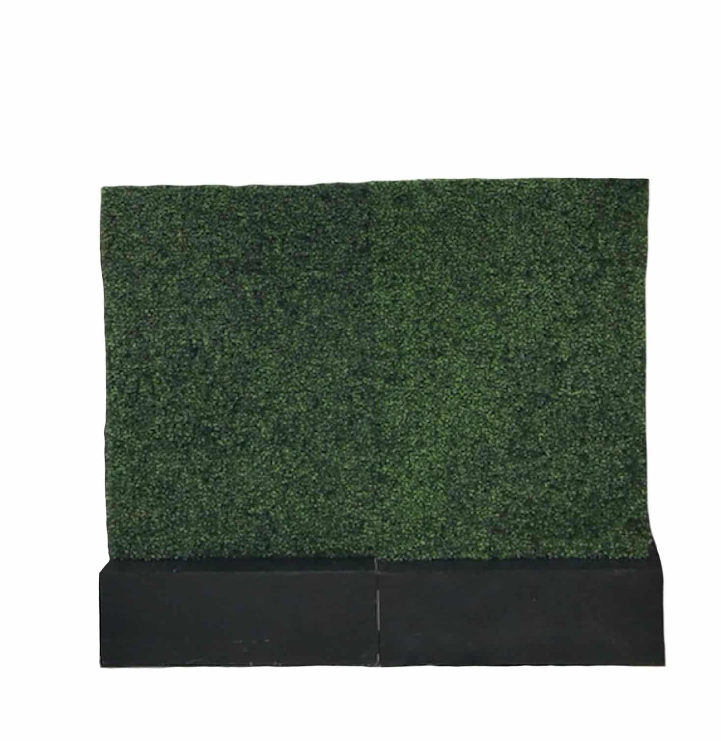 Hedge Wall With Black Base | Rental Hedge Wall With Black Base | Rental