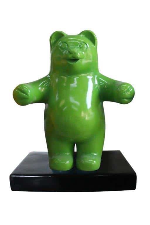 Mini Green Gummy Bear Centerpiece | Rental