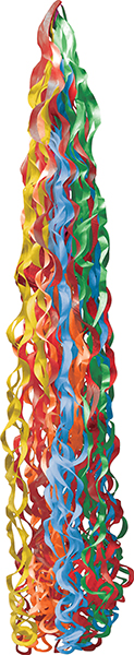 34″ Primary Twirlz Anagram Balloon Tail | Rental