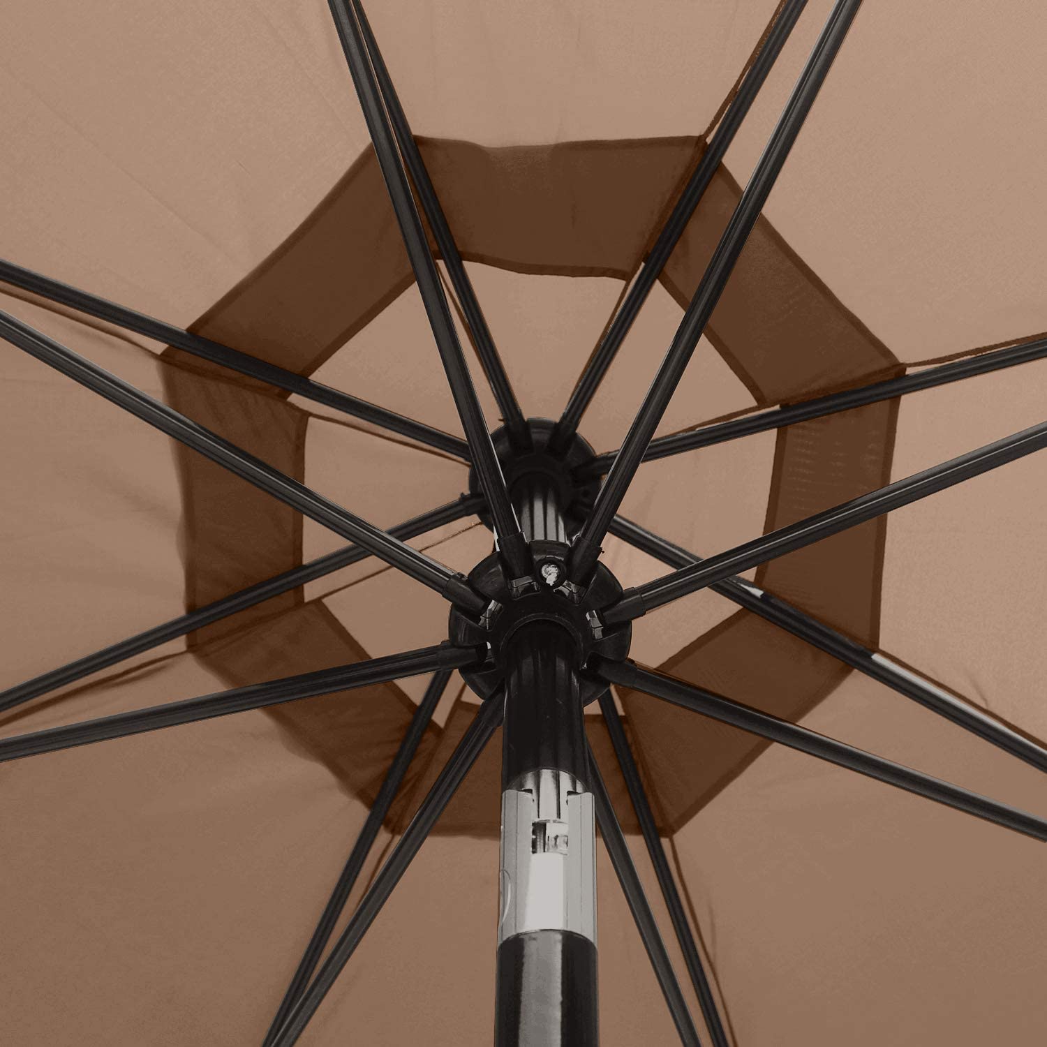 Part | 9′ Market Umbrella Top Only | Khaki | Rental