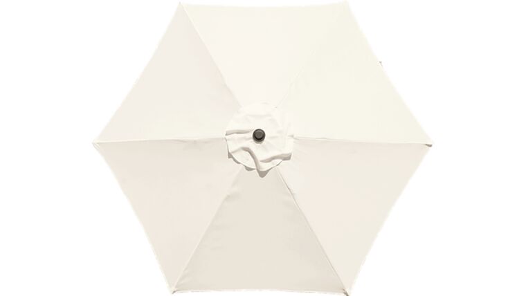 Part | 9′ Market Umbrella Top Only | Ivory | Rental
