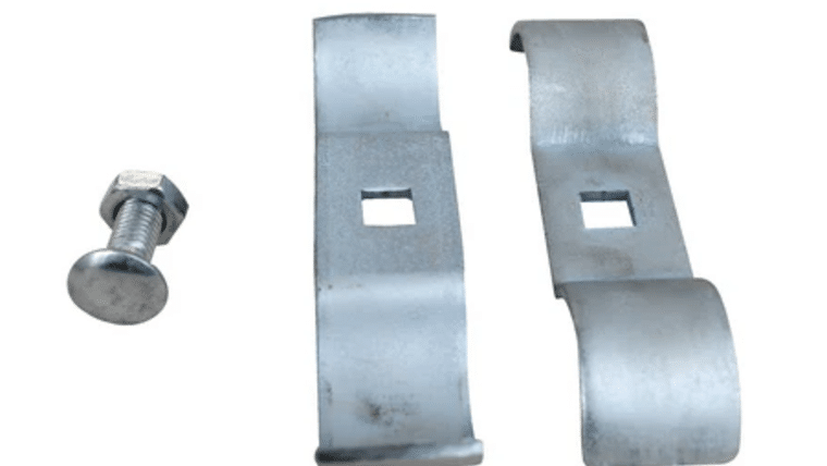 Chain Link Fence Panel Connector Unit | Silver | Rental