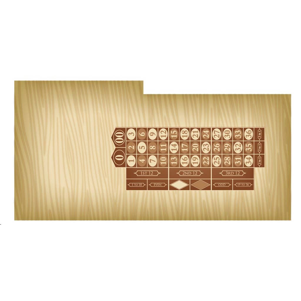 Part – 8′ Custom Design Roulette Casino Gaming Table Top Only | Rental Part – 8′ Custom Design Roulette Casino Gaming Table Top Only | Rental