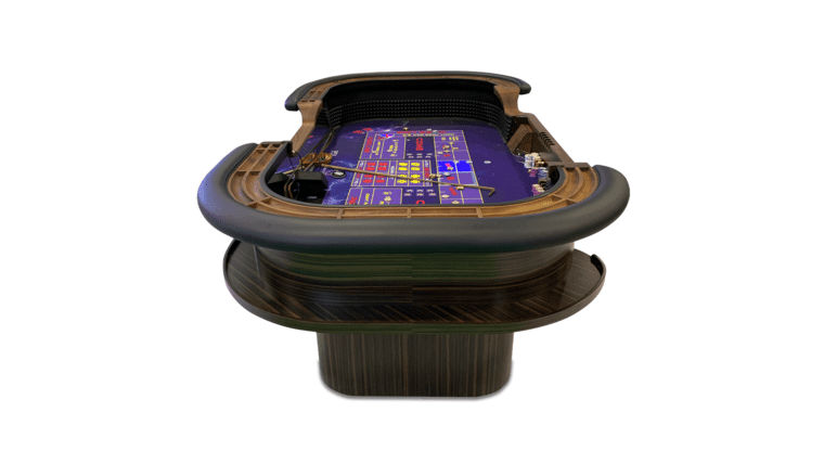 Part – Craps – 8′ Burgundy Craps Casino Game Table Only | Rental