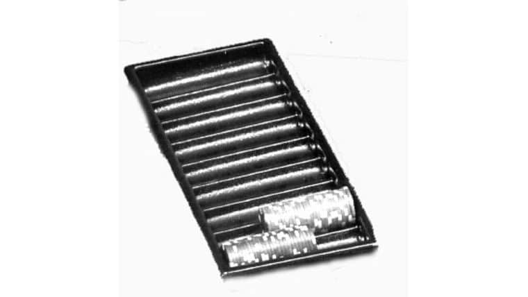 Part – 10 Row Black Plastic Chip Tray | Rental
