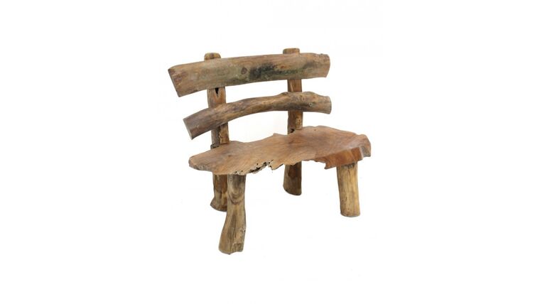Traditional Rustic Wooden Bench | Rental
