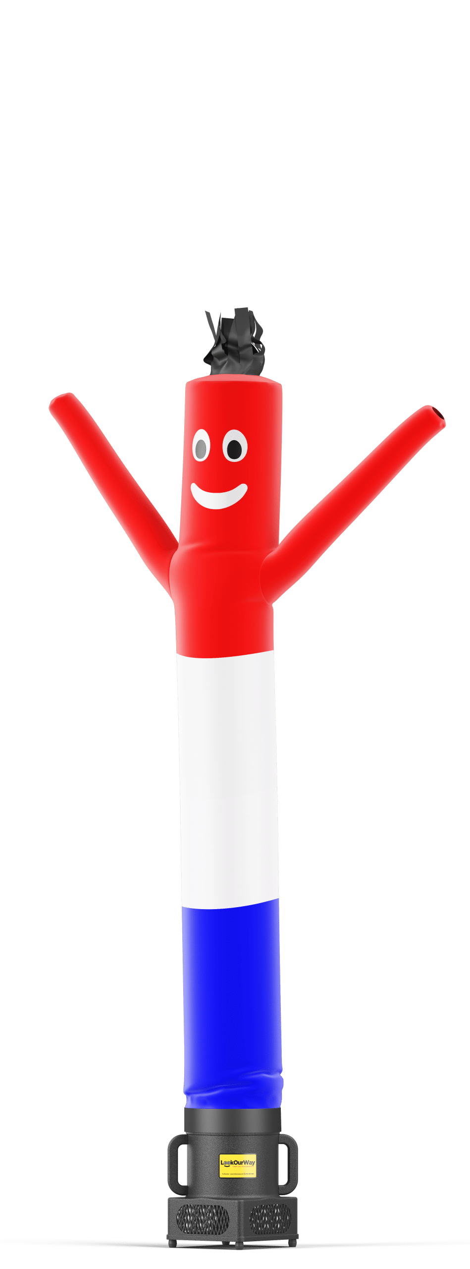 Air Dancers® Inflatable Tube Man Red, White, and Blue USA – 6′ | Rental
