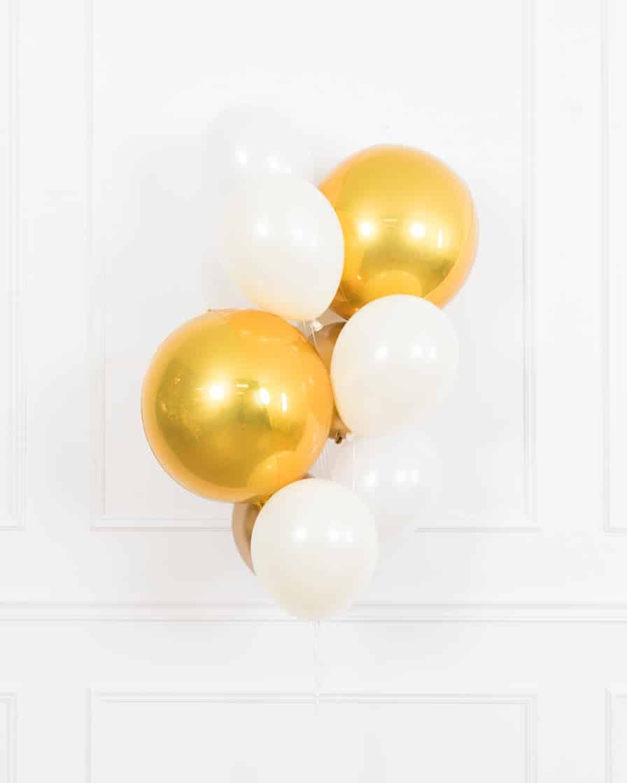 Baptism/Communion – Orb and 11in Balloons – bouquet of 10 | Rental Baptism/Communion – Orb and 11in Balloons – bouquet of 10 | Rental