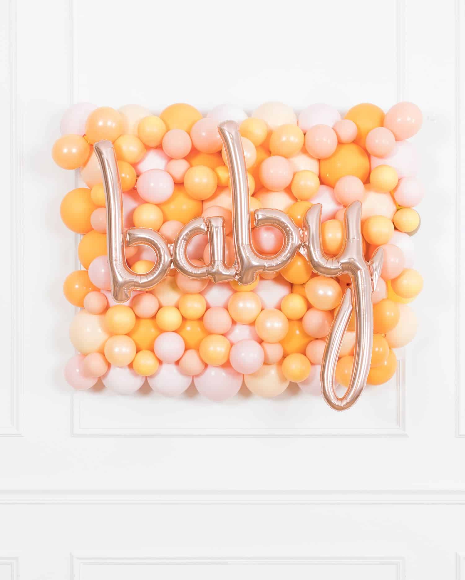Citrus – BABY Balloon Backdrop Board – 30inx40in | Rental Citrus – BABY Balloon Backdrop Board – 30inx40in | Rental
