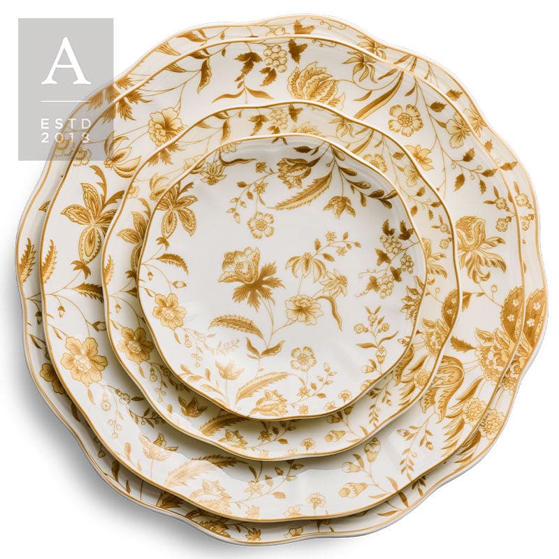 Eleanor Wheat Dishware – B&B Plate – 6″ | Rental