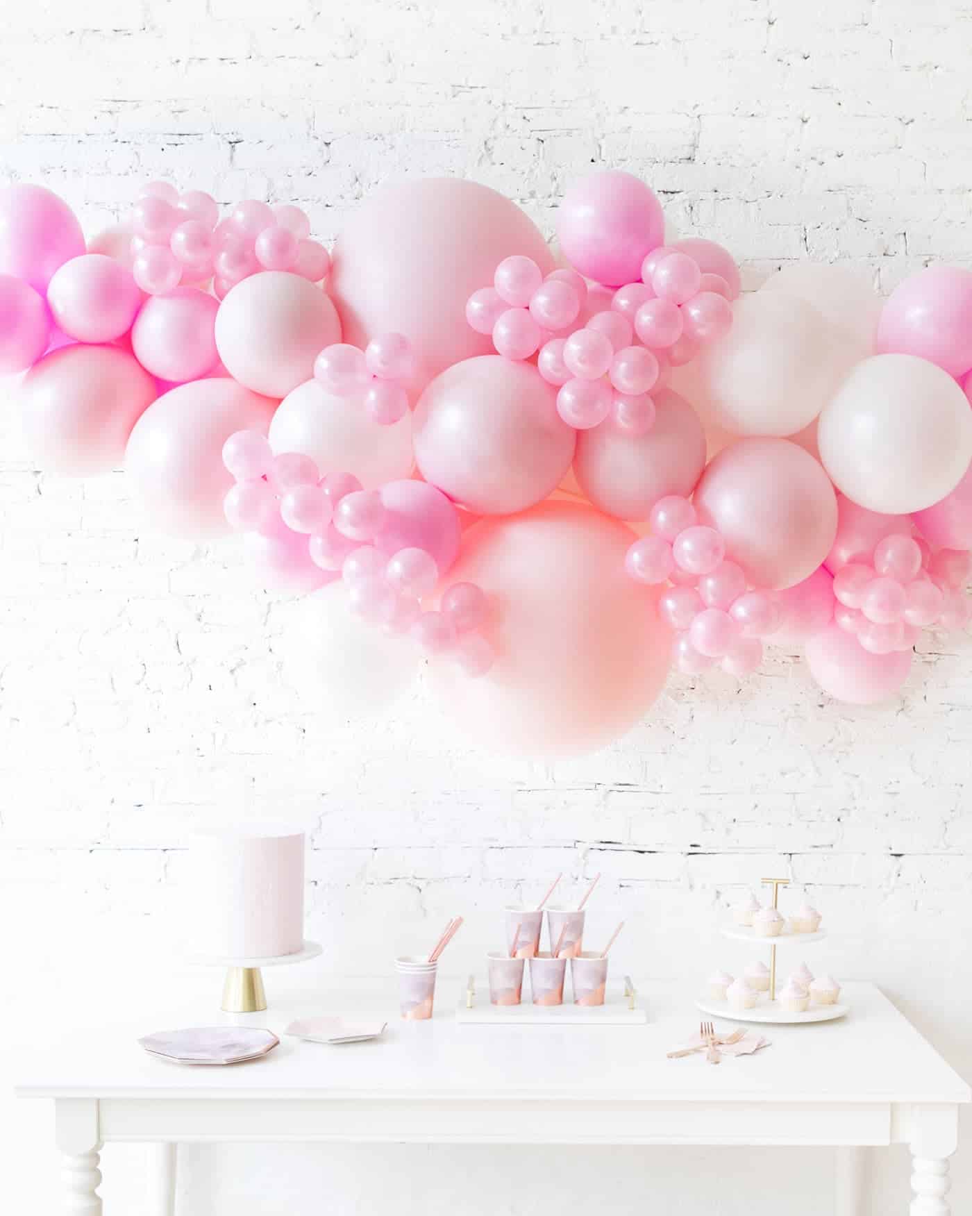 Soft Pink Palette Balloon Garland | Purchase Soft Pink Palette Balloon Garland | Purchase