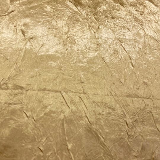 Crush Satin (Bichon) Drapery Panel in Gold 901 | Rental Crush Satin (Bichon) Drapery Panel in Gold 901 | Rental