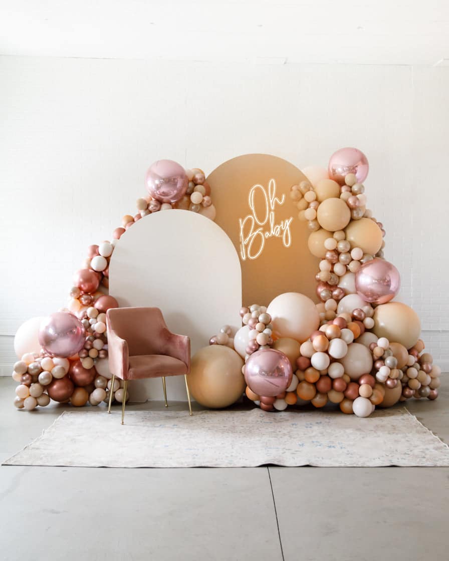 Botanical – The Cabriole Set with Neon Sign | Rental Botanical – The Cabriole Set with Neon Sign | Rental