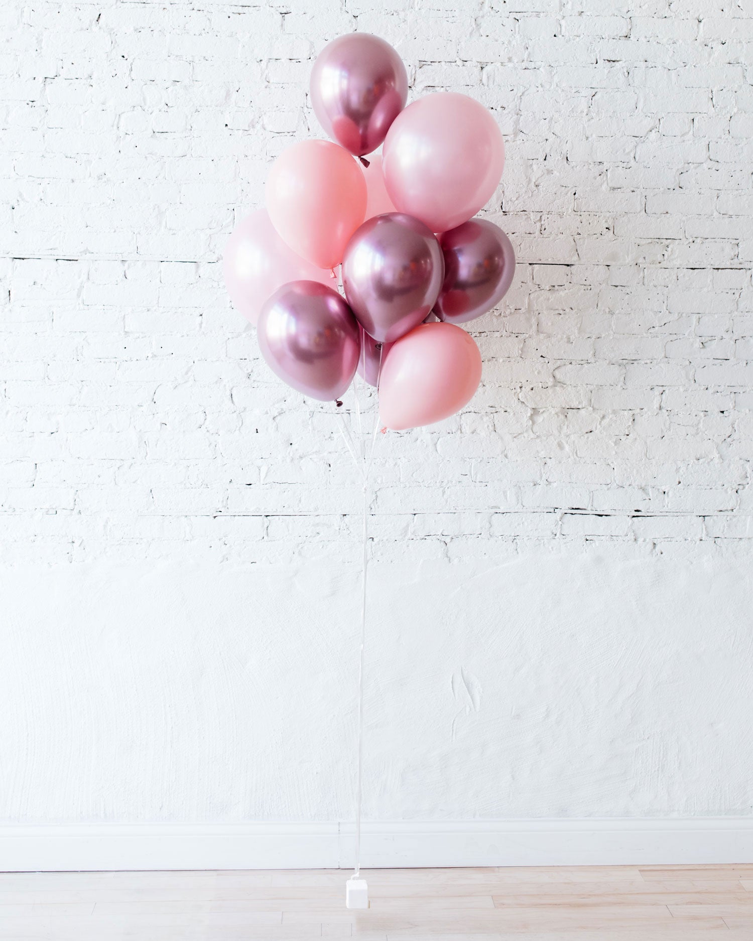 GIFT-Pink & Chrome Mauve 11in balloons – bouquet of 10 | Purchase GIFT-Pink & Chrome Mauve 11in balloons – bouquet of 10 | Purchase