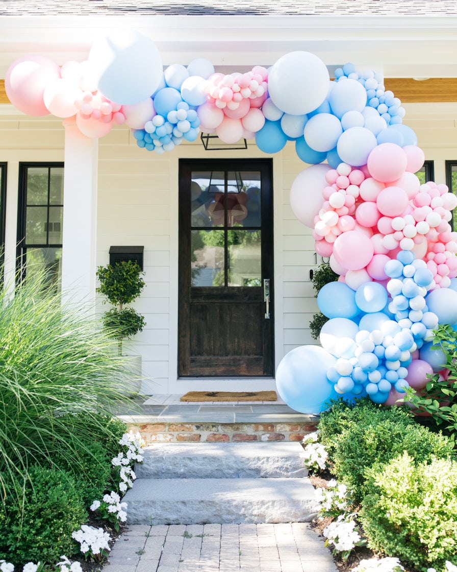 OUTDOOR – Gender Reveal – Balloon Garland – 18ft | Rental OUTDOOR – Gender Reveal – Balloon Garland – 18ft | Rental