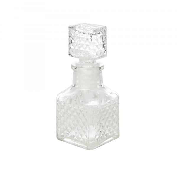 Decostar™ Glass Bottle with Cap | Rental