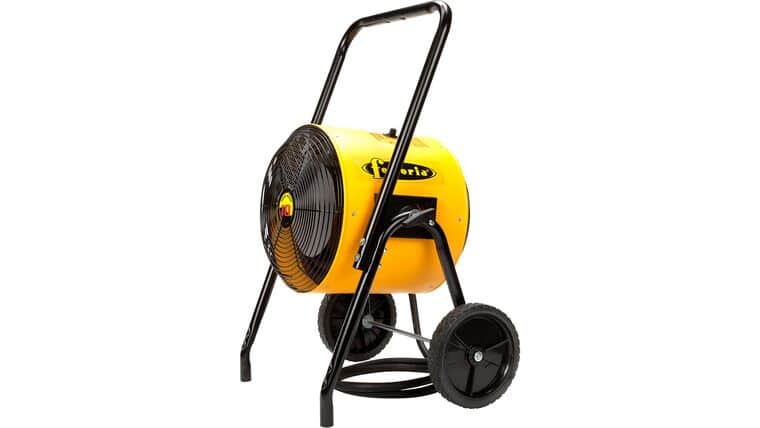 Forced Fan Heater – Electric Salamander Heater, Fan Forced, 480VAC, 3 Phase, 102,390 BTU, 30 kW | Rental