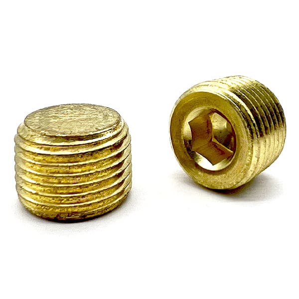 3/8″-18 Dry-Seal Pipe Plugs Brass | Rental