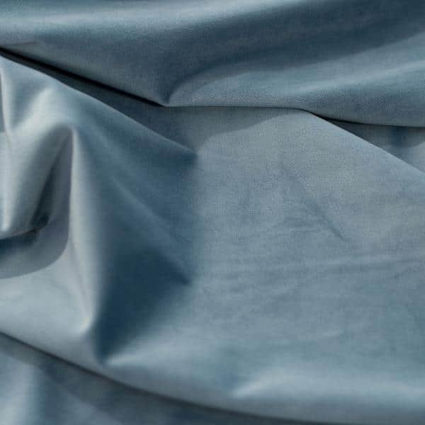 Light Blue Casablanca Velvet Designer Drape by Eastern Mills – Choose your Length – 57″ Wide | Rental