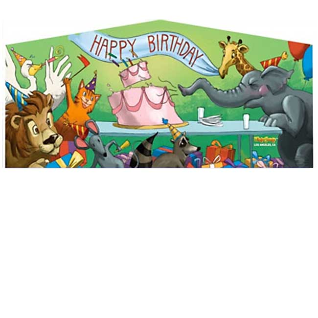 Happy Birthday Art Panel | Rental