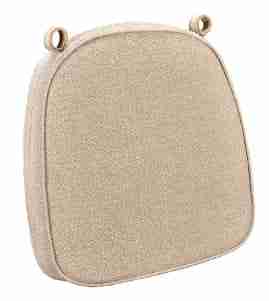 Beige with Beige Piping 2.5″ Thick Chair Cushion – World’s Best Cushions | Rental Beige with Beige Piping 2.5″ Thick Chair Cushion – World’s Best Cushions | Rental