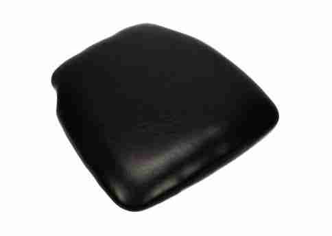 Black 1.75″ Vinyl Panel Back Chiavari Cushion with SlipNot™ Technology | Rental