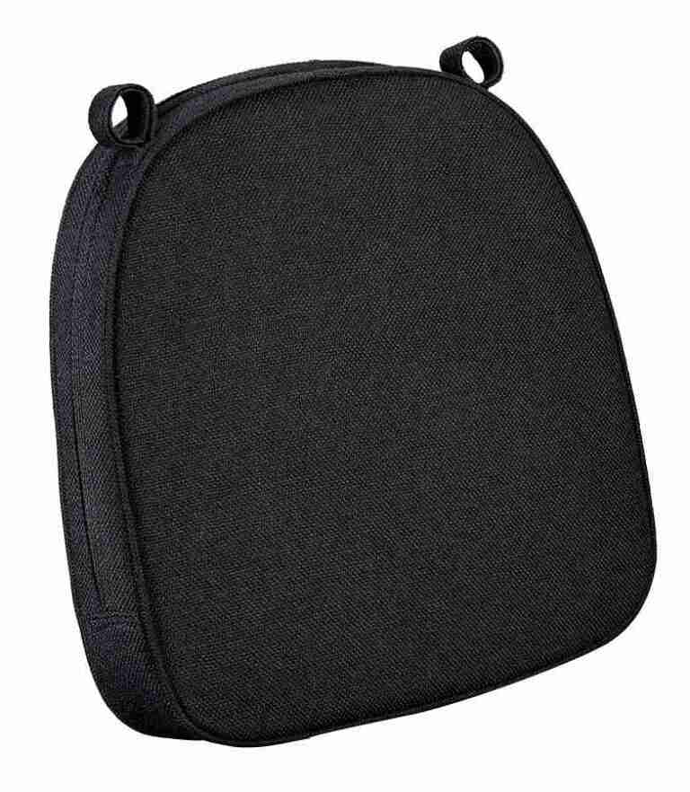 Black 2″ Thick Chair Cushion – World’s Best Cushions | Rental Black 2″ Thick Chair Cushion – World’s Best Cushions | Rental