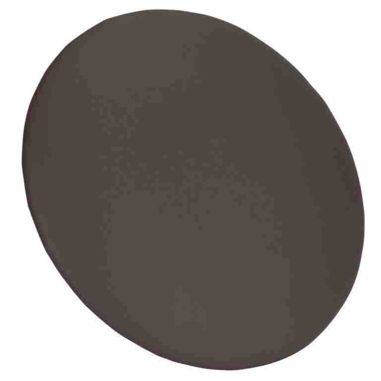 Chocolate Brown Round Vinyl Panel Back Cushion | Rental Chocolate Brown Round Vinyl Panel Back Cushion | Rental