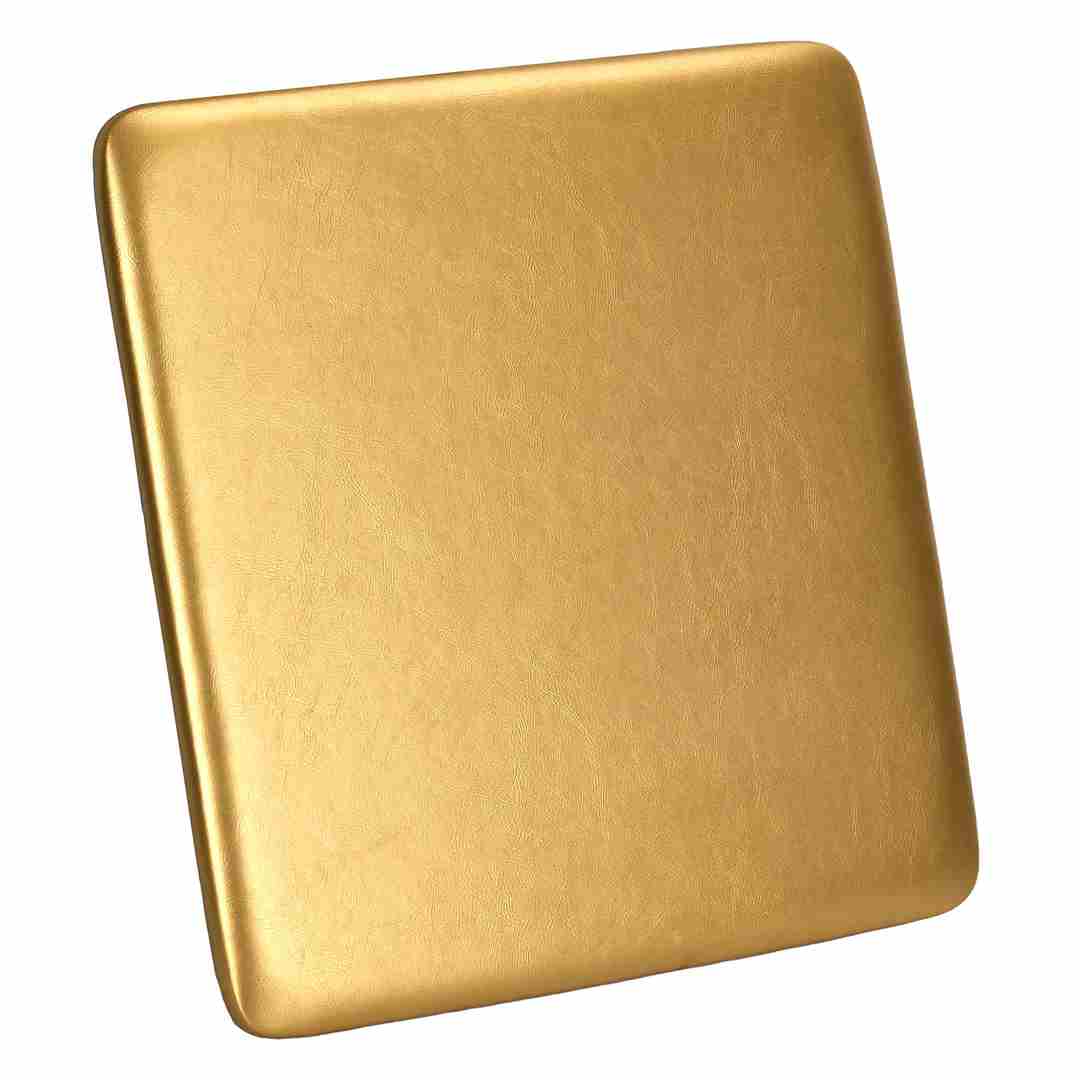gold 075 vinyl panel cushion with slipnot technology for clear folding chair 1