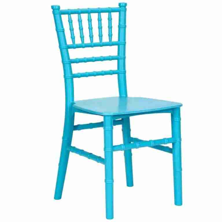 Kids Blue ToughResin™ Chiavari Chair | Rental Kids Blue ToughResin™ Chiavari Chair | Rental