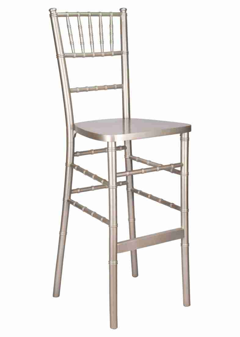 sparkling silver champagne toughwood chiavari barstool 1