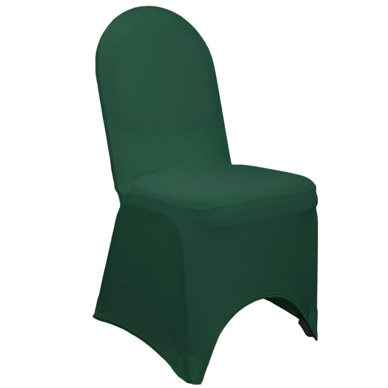 Stretch Spandex Banquet Chair Cover Hunter Green | Rental