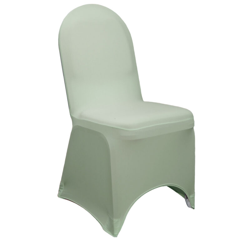 Stretch Spandex Banquet Chair Cover Sage | Rental