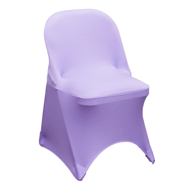 Stretch Spandex Folding Chair Cover Lavender | Rental Stretch Spandex Folding Chair Cover Lavender | Rental